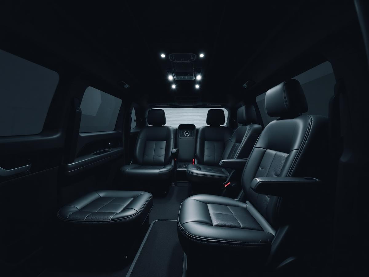Mercedes V-Class interior